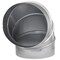 Imperial Mfg Imperial 10 in. D X 10 in. D Adjustable 90 deg Galvanized Steel Stove Pipe Elbow GV0308 - alternate 4